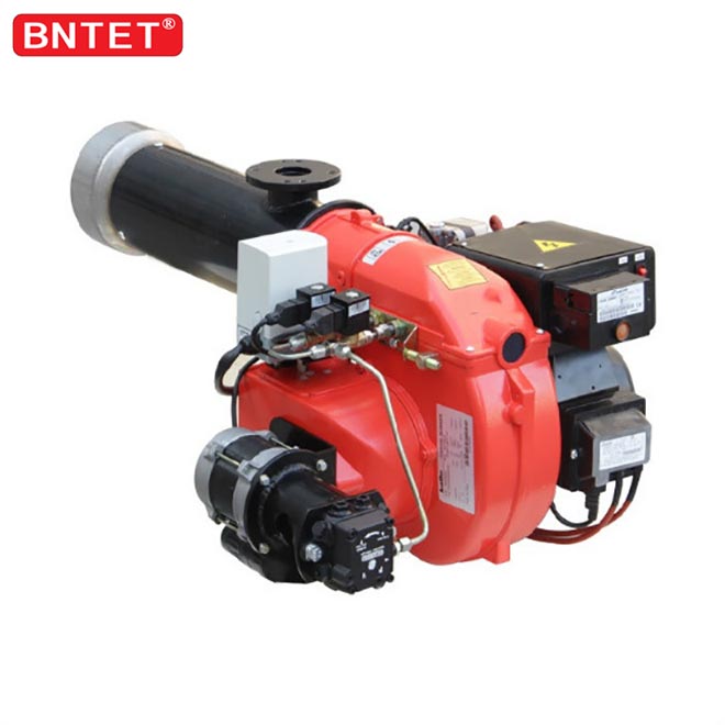 dual fuel light oil and gas burner