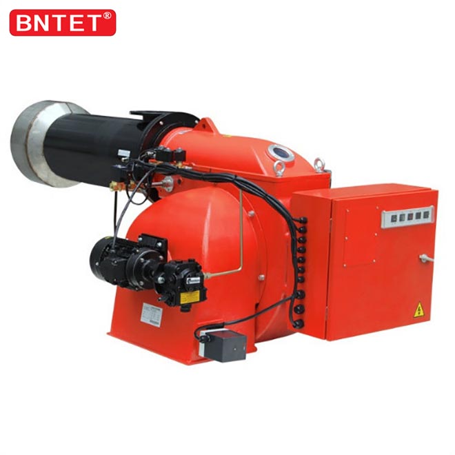 dual fuel light oil and gas burner