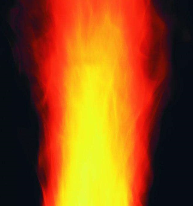 flame of burners
