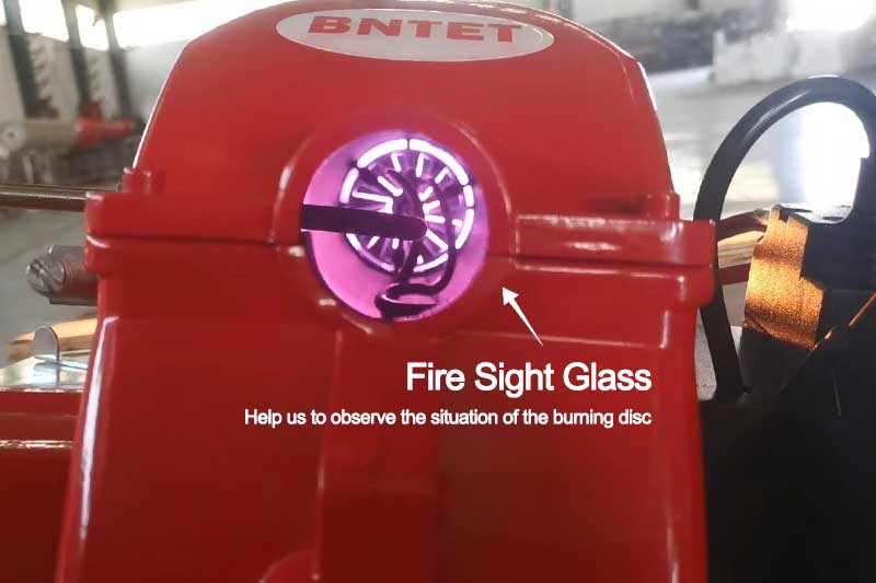 Fire sight glass
