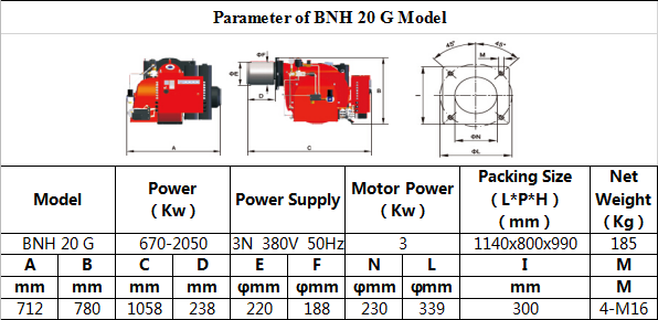 heavy oil burner