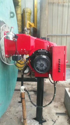 The main aspects of the principle of the gas-fired hot water boiler burner