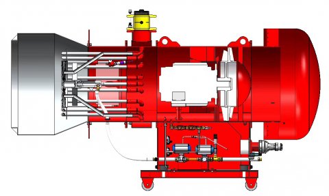 Maintenance of Industrial Dual Fuel Asphalt Mixing Plant Burner