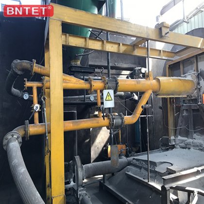 China BNTET garbage waste calcining rotary kiln burner