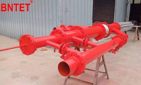 Pulverized coal burner for rotary kiln boiler and asphalt station