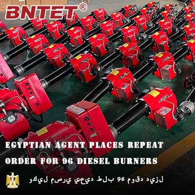 Egyptian Agent’s Repeat Order for Diesel Burners